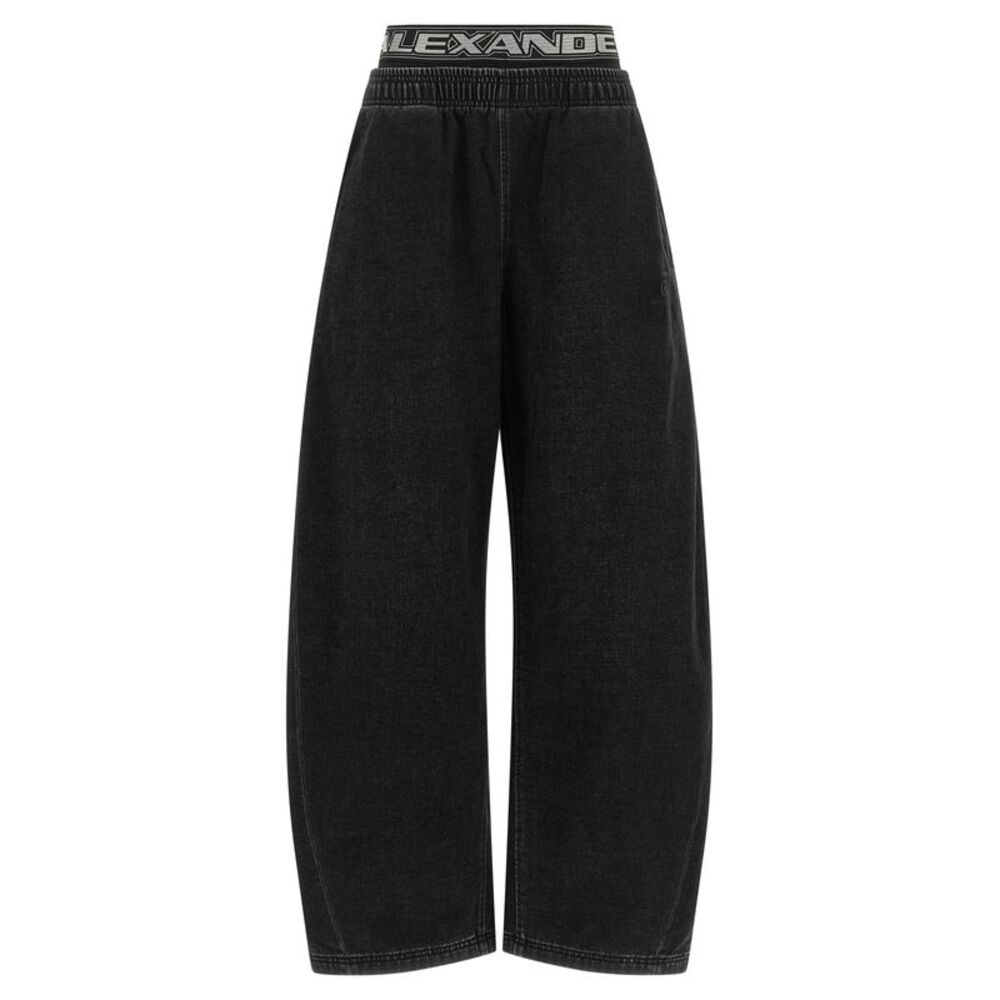 Alexander Wang Women Denim Pants With Elastic